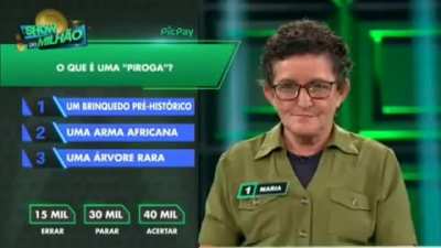 A Pergunta.
