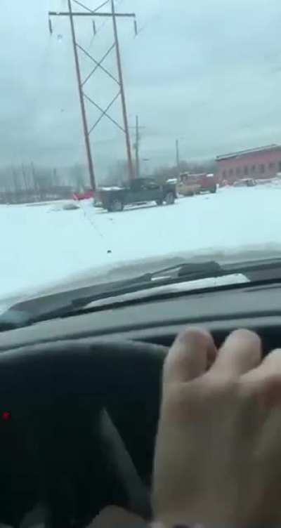 It's a little slippery