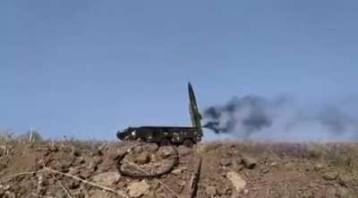 Ukrainian OTR-21 Tochka-U belonging to the 19th Missile Brigade 