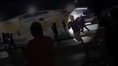 Footage of what happened at the Shooting