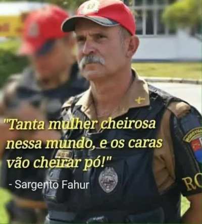 o título foi cheirar mulher.