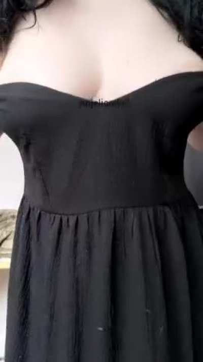 revealing my pale tiddies