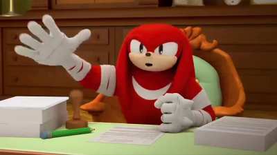 Vamos ver se knuckles vai aprovar o seu meme
