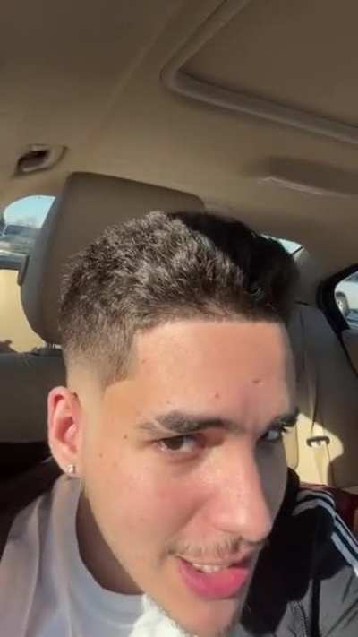 pops got a haircut