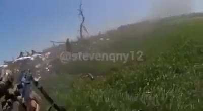 Ua pov Attack on Russian trench, Avdiivka, 59th Brigade