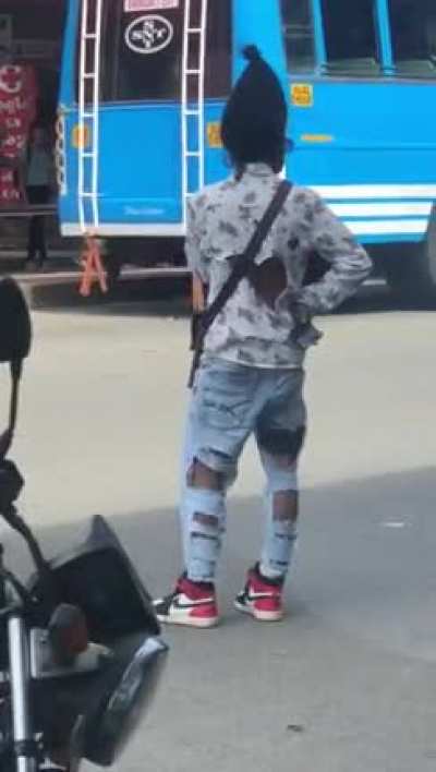Straight out of milan fashion week.