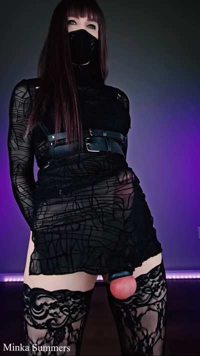 Do you ever fantasize about a dominant gurl with a monster cock taking you by force sissy?