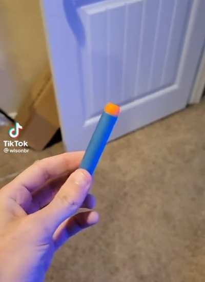 Nerf dart…