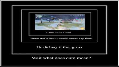 Albedo what are you saying???