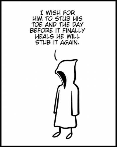 Real vengeance.