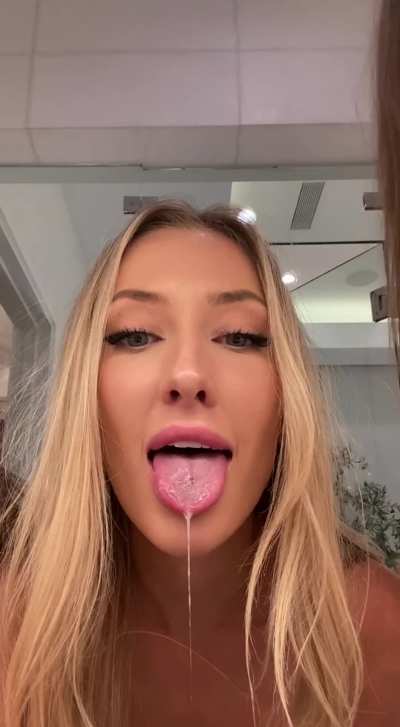 Spit or swallow?