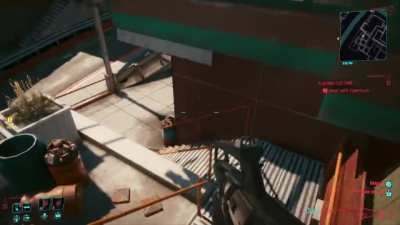 [OC] Cyberpunk 2077 is quite fun on PS4.
