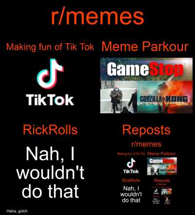Sums up r/memes pretty well