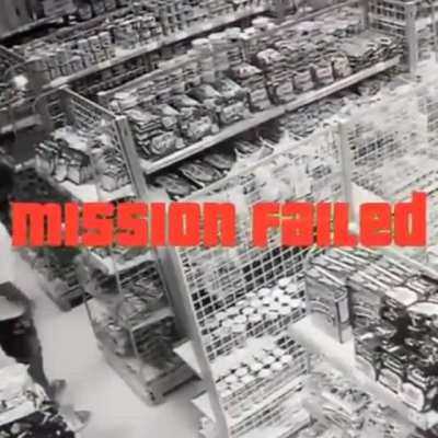 Mission failed