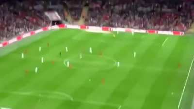 hitting a soccer player with a paper airplane.