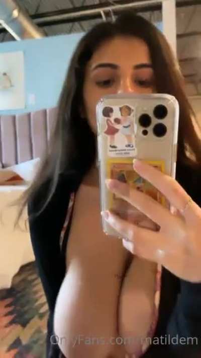 Tits out