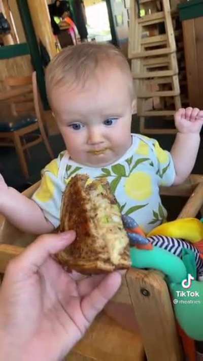 Baby's gonna have trust issues