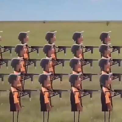 Bir sürü fosil men