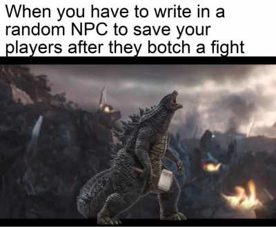 How was I supposed to know the level 2 party couldn't slay the lich?