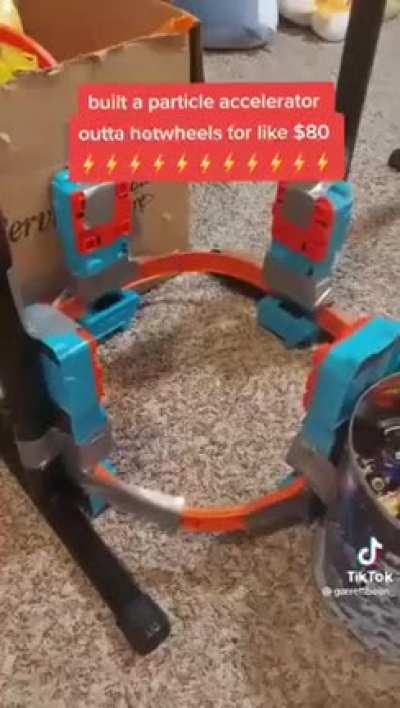 Homemade particle accelerator. Absorbs 75% of all damage done to teammates in a 50 stud radius, has a 1 min cooldowns and is active for 30 seconds. Has a 5% chance of reversing gravity and a 2% of switching roles with another teammate