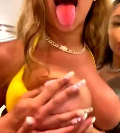 Alexis Sky and them titties