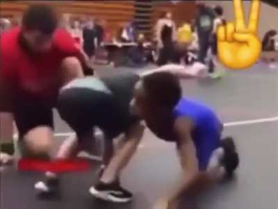 Why lil nigga have to do him like that 😭