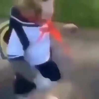 School girl monke