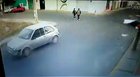 Motorcyclist collides with a car