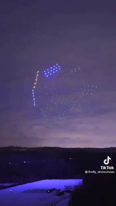 Drone light show
