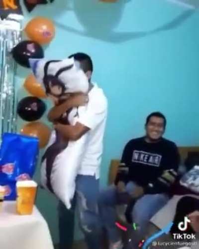 Man is living the life