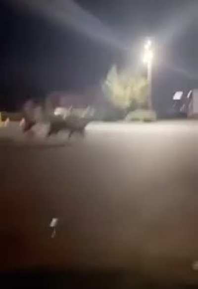 he runnin