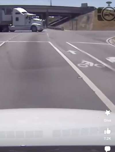 To move an 18 wheeler with a horn.