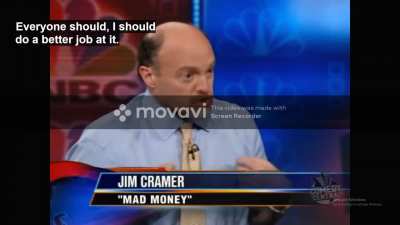 Always relevant Jon Stewart clip tearing into Jim Cramer