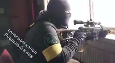 Ukrainian Soldier talks about the irony of life during times of war
