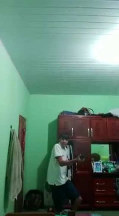 Boy thought it was a toy, messed up