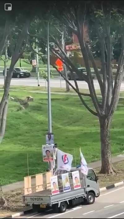 One of many PAP's brilliant strategies for advertising in this election