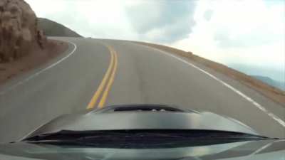 WCGW speeding on a mountain pass