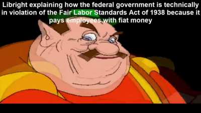 According to the Fair Labor Standards Act of 1938, a business can not pay its employees with scrip (made up currency that only has value because the person who made it said it does).