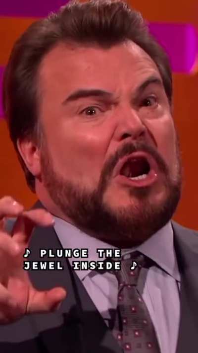 Jack Black displays his ability to fill hearts and blow roofs off