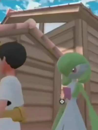 obviously a wild Gardevoir