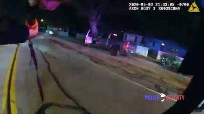 Bodycam Shows Fullerton Officers Shooting Man Armed With a Knife