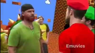 Leaked Mario Movie footage