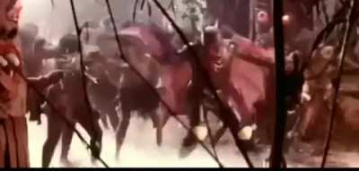 Why is horny man dancing? Is he feeling the moves?
