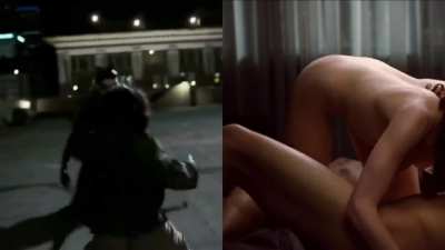 Anne Hathaway - Superhero Dressed vs Undressed