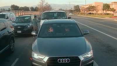 Caught on my backup camera today