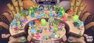 I present to you: “The red carpet water island”