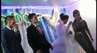 The start of a happy marriage