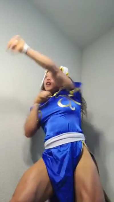 Chun Li at the Squid Games