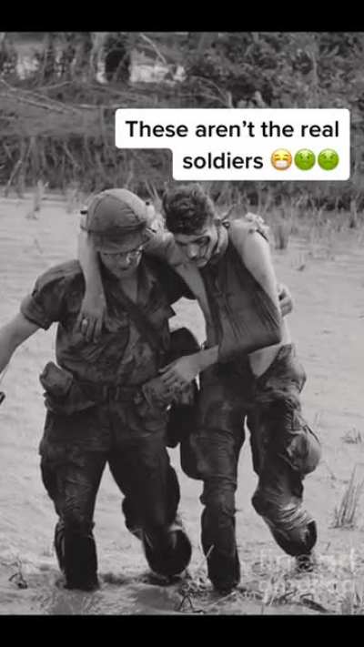 No you aren't you are nothing compared to those who gave their lives for a cause they believed in