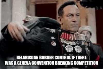 Saw some post trying to blame Polish border control for illegal immigration being illegal lol